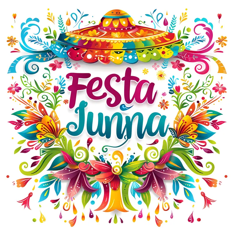 Colorful Festa Junina Celebration