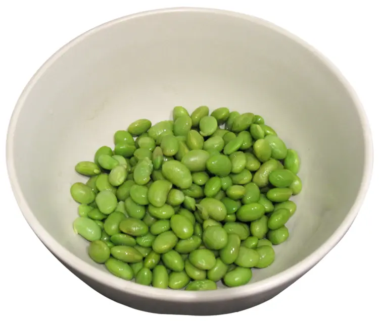 Bowl of Shelled Edamame