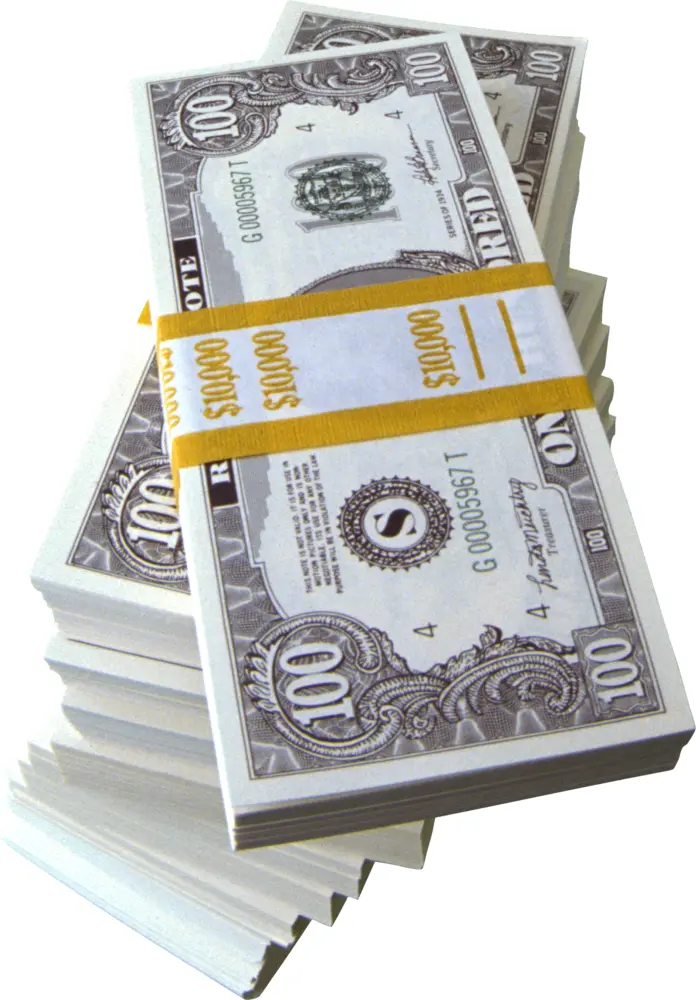 Stack of $100 Bills