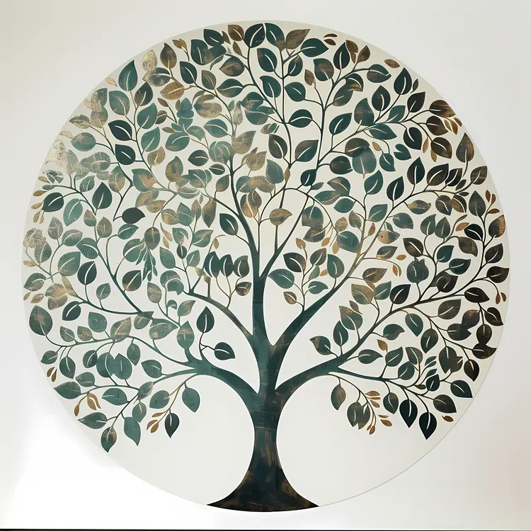 Tree of Life with Abundant Leaves
