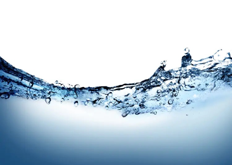 Clear Water Splash with Reflection