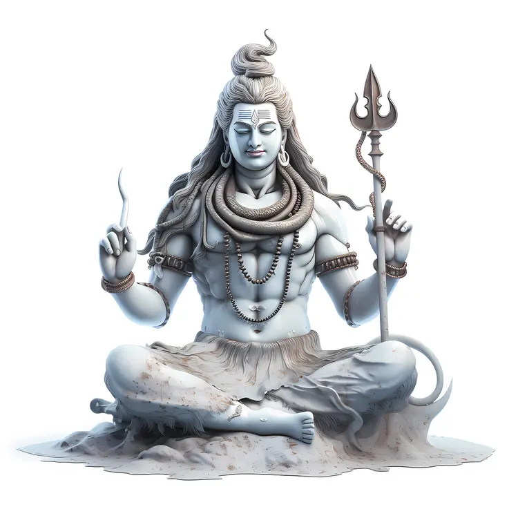 Shiva in Meditation Pose