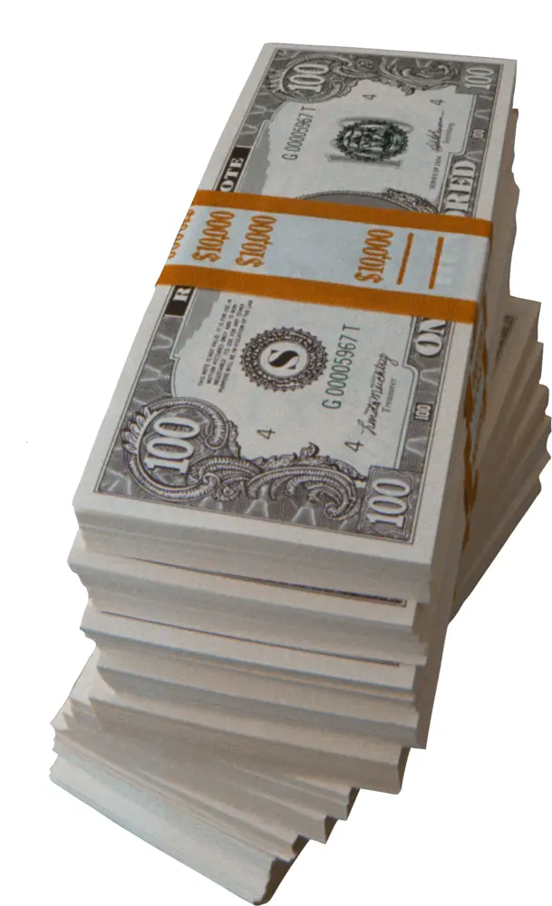 Stack of $100 Bills