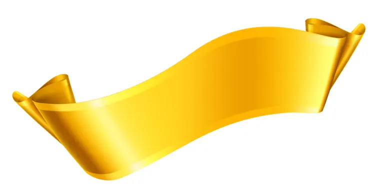 Shiny Golden Ribbon
