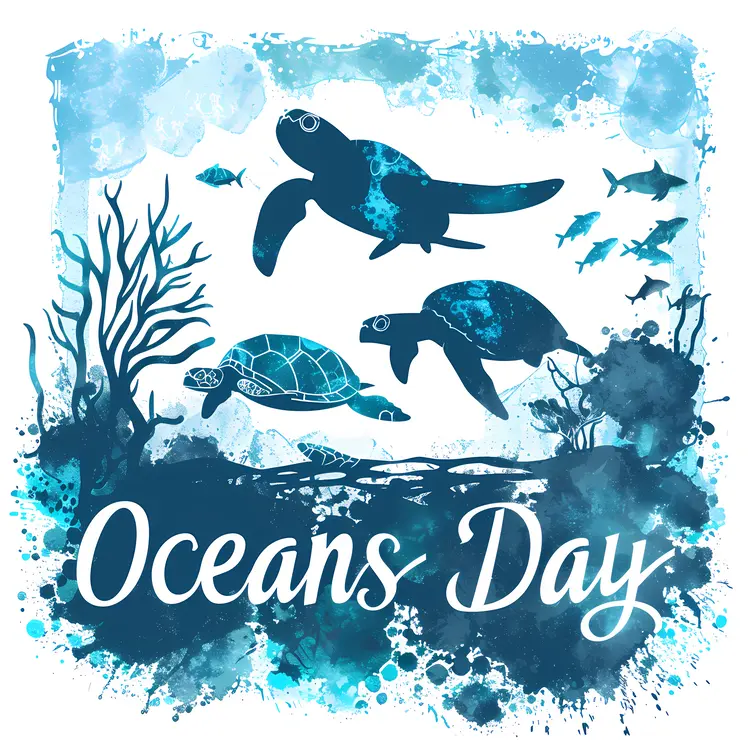 Oceans Day Celebration with Sea Turtles and Marine Life