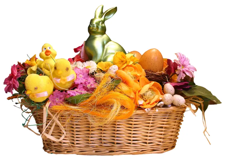 Colorful Easter Basket