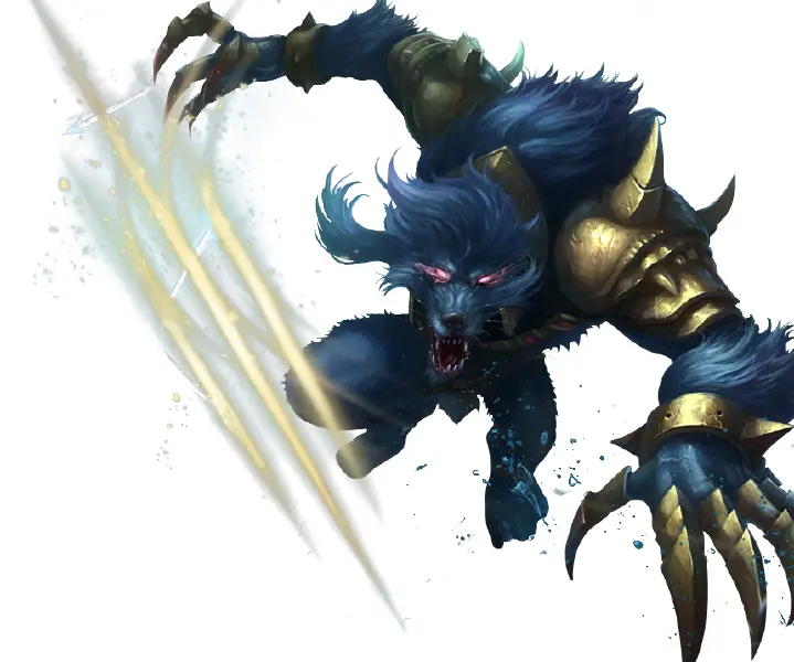 Ferocious Werewolf Attacking