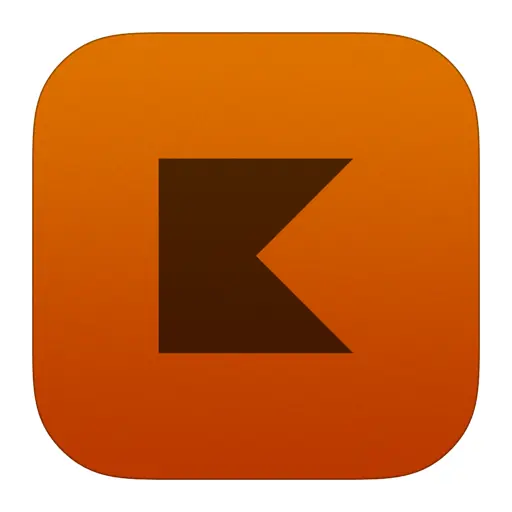 Orange Icon with Symbol