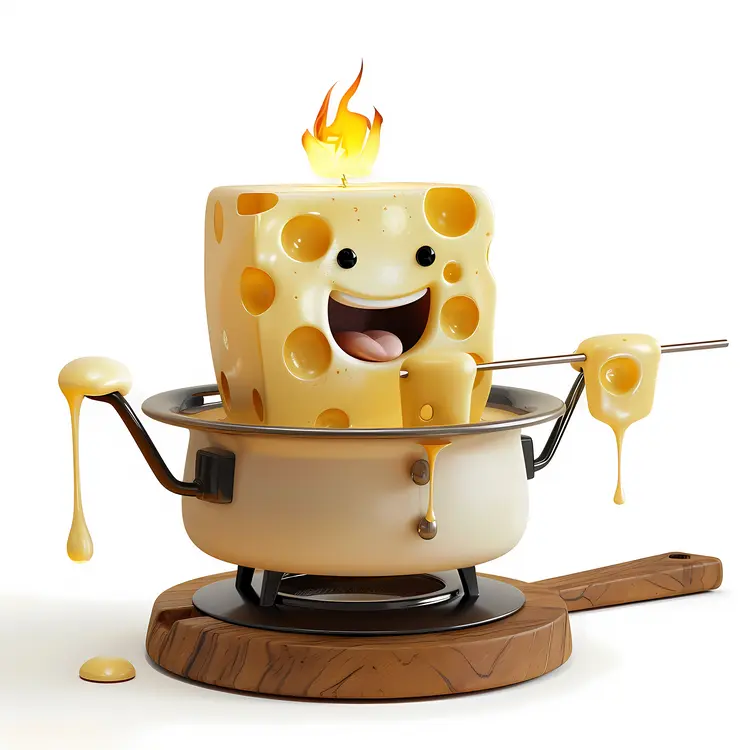Smiling Cheese Fondue