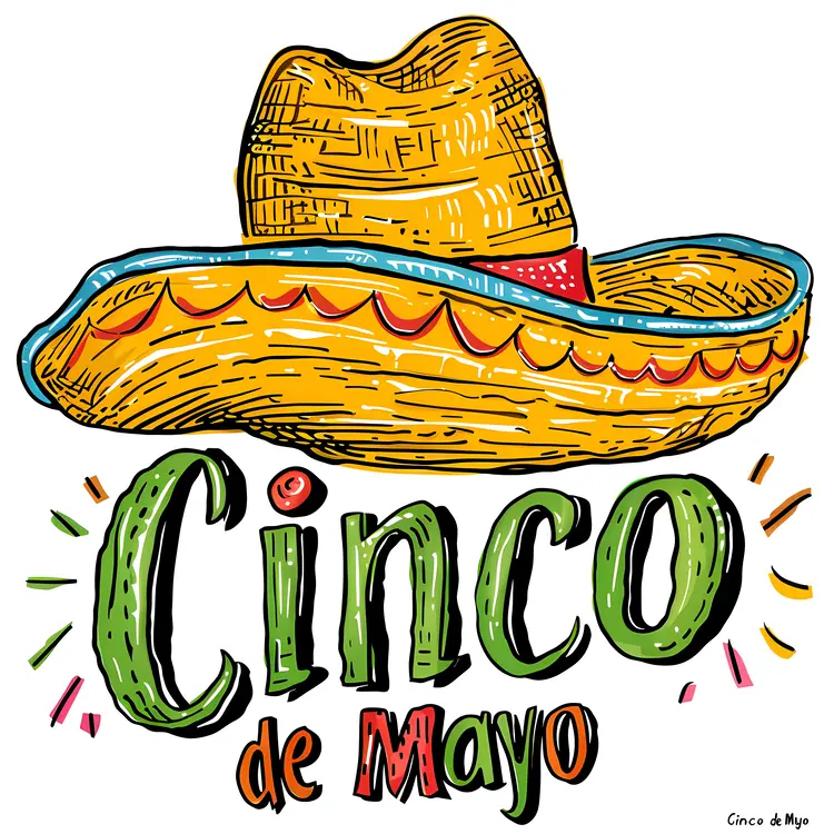 Cinco de Mayo with Sombrero