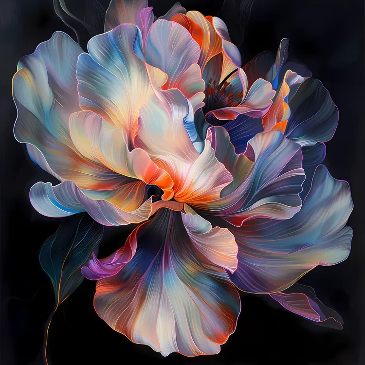 Colorful Flower Illustration