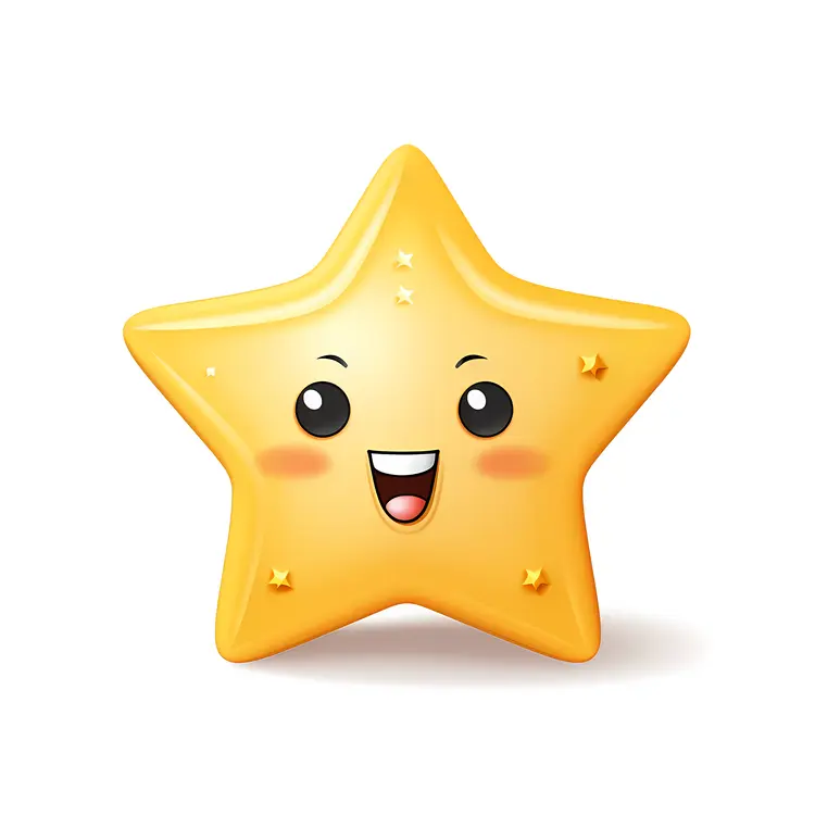 Happy Yellow Star