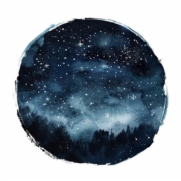 Starry Night Sky