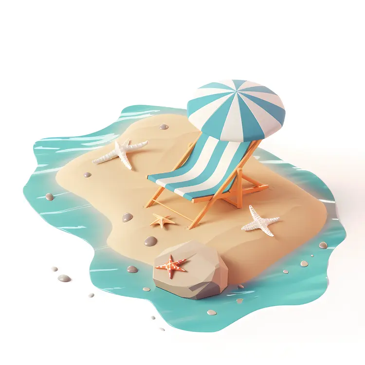 Relaxing Beach Scene