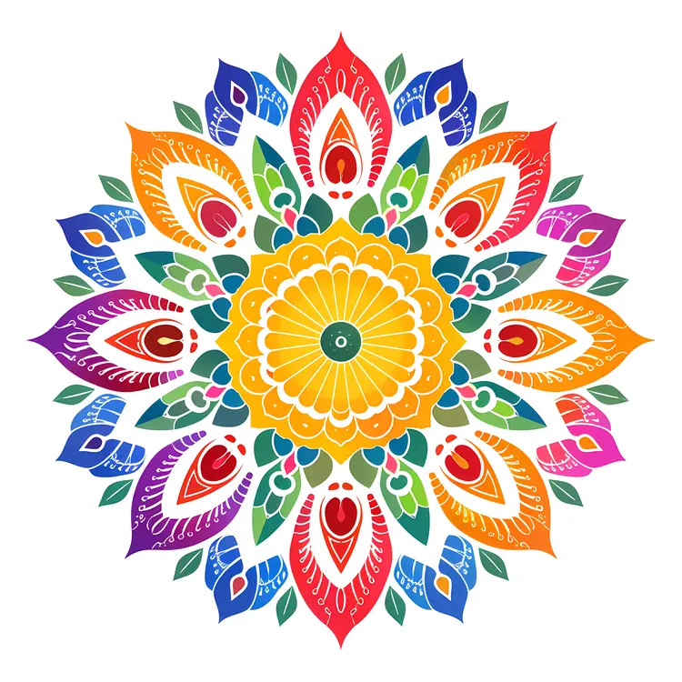 Colorful Decorative Mandala