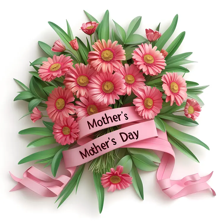 Mother's Day Pink Flower Bouquet