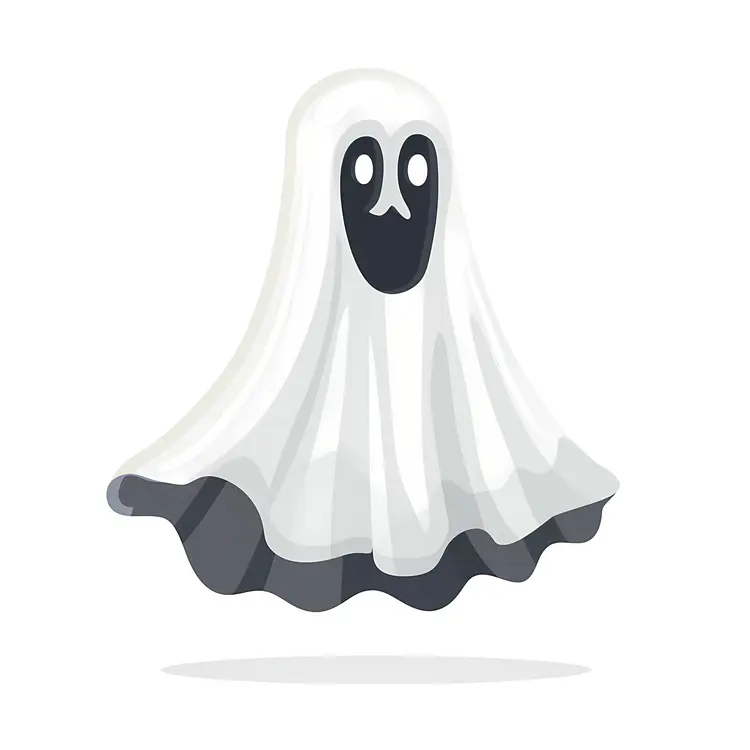 Cute Ghost Illustration