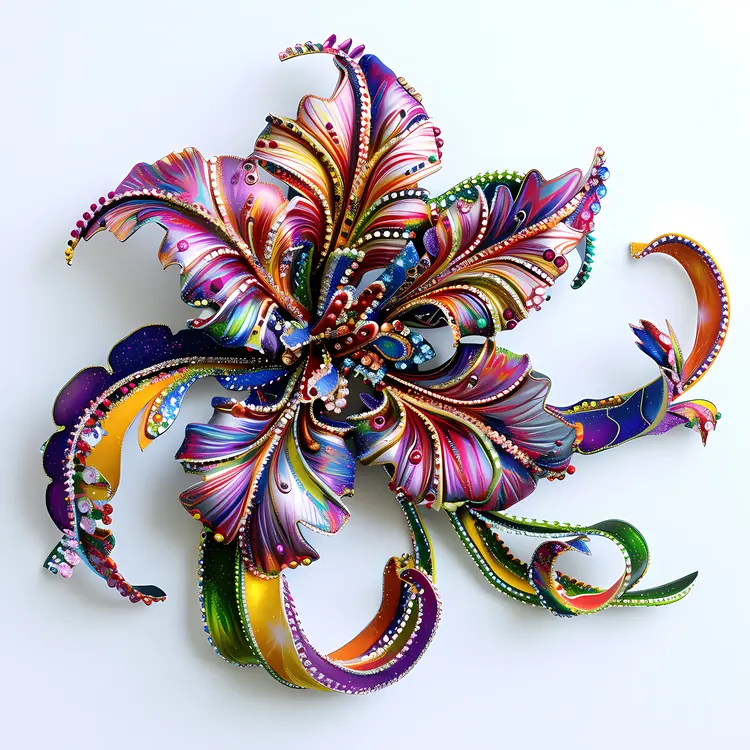 Colorful Artistic Flower