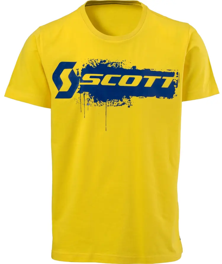 Yellow T-Shirt with Scott Logo