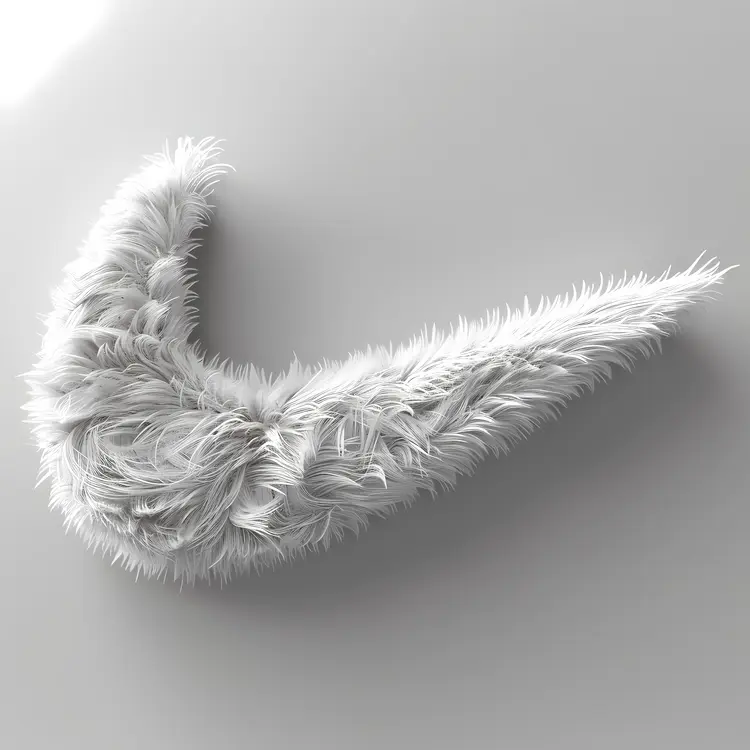 White Furry Logo Design