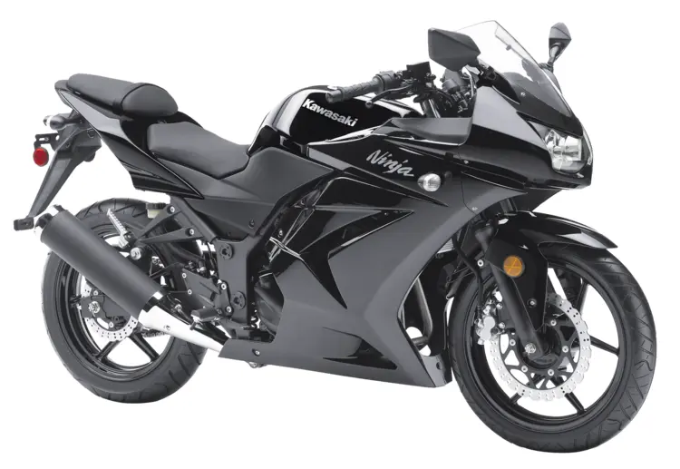 Black Kawasaki Ninja Motorcycle