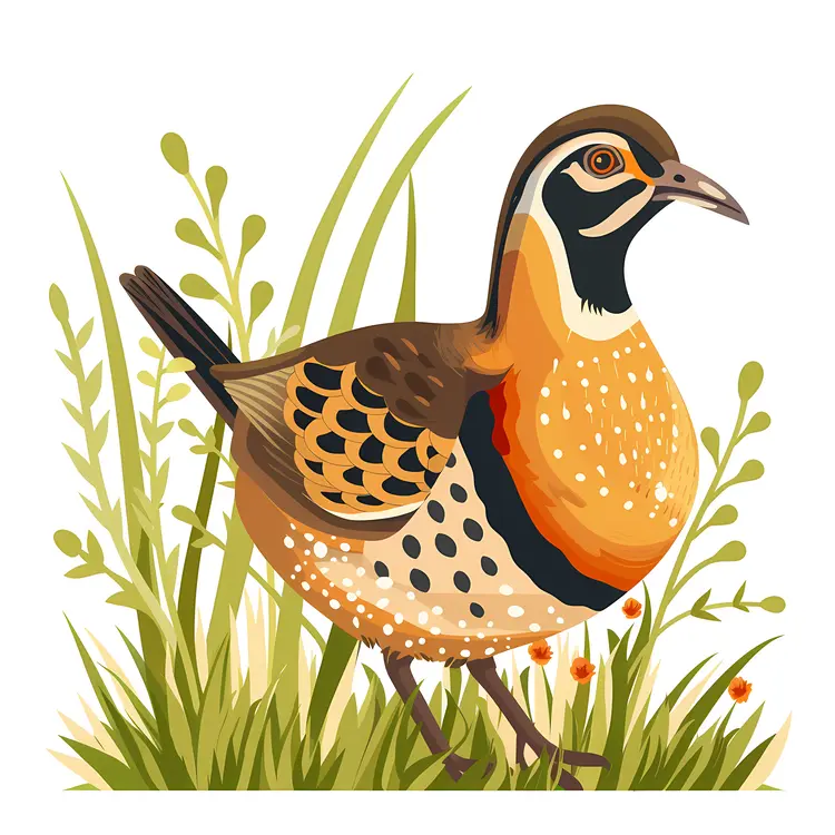 Colorful Bird in Natural Habitat