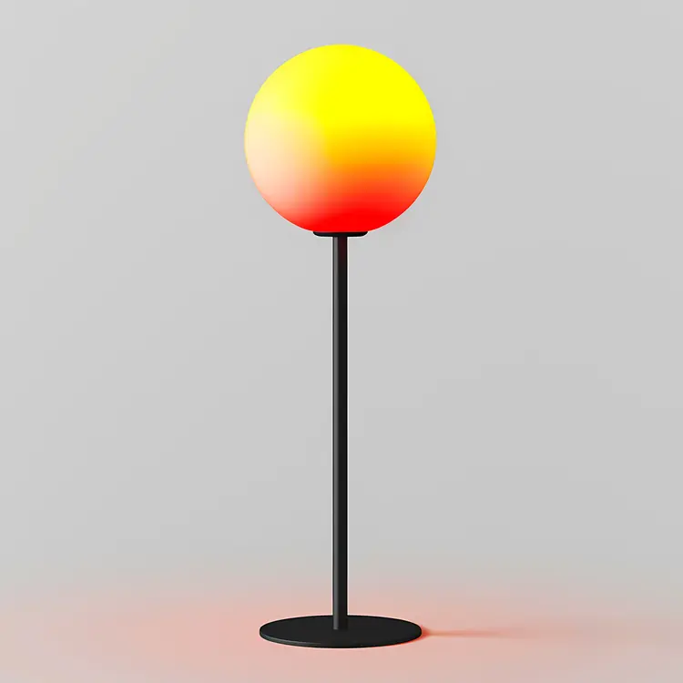 Elegant Globe Floor Lamp