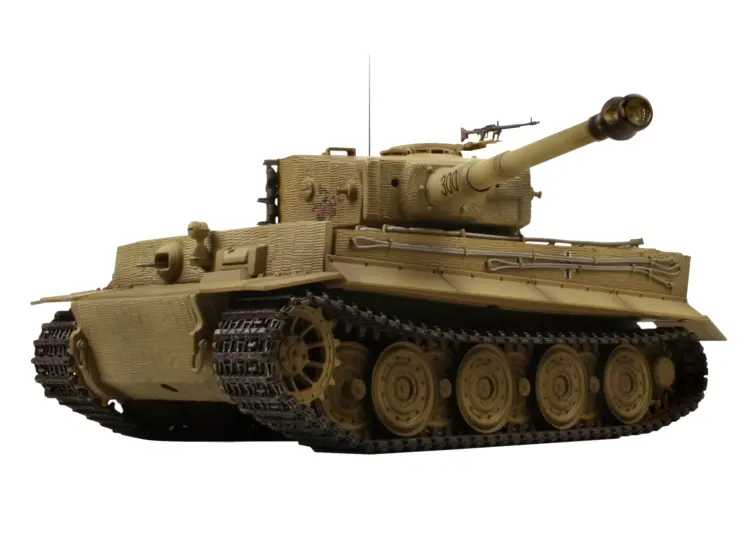 Desert Camouflage Military Tank
