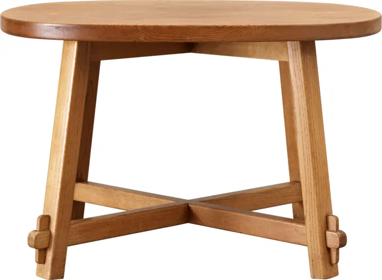 Modern Round Wooden Table