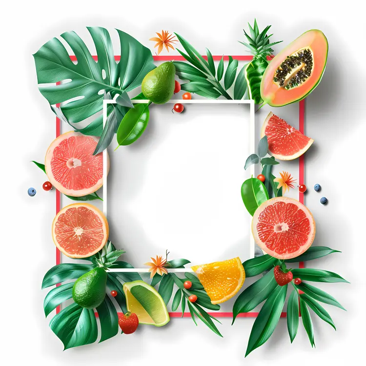 Fruit and Leaf Frame