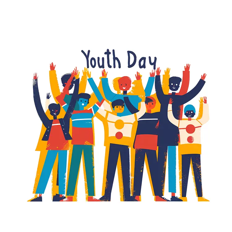 Youth Day Celebration Illustration