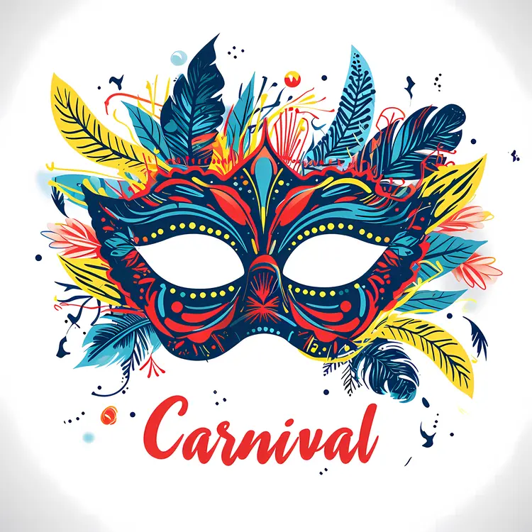 Colorful Mask for Carnival