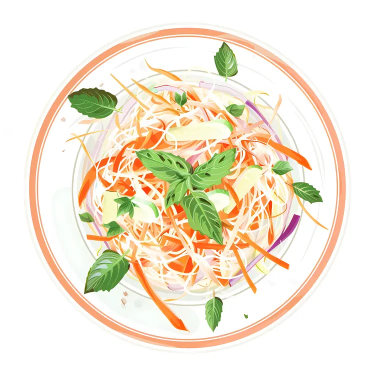 Fresh Vegetable Salad with Herbs