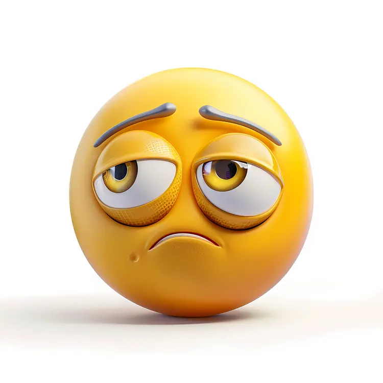 Sad Emoji Face
