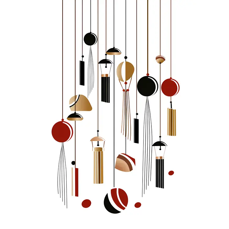 Colorful Hanging Ornaments