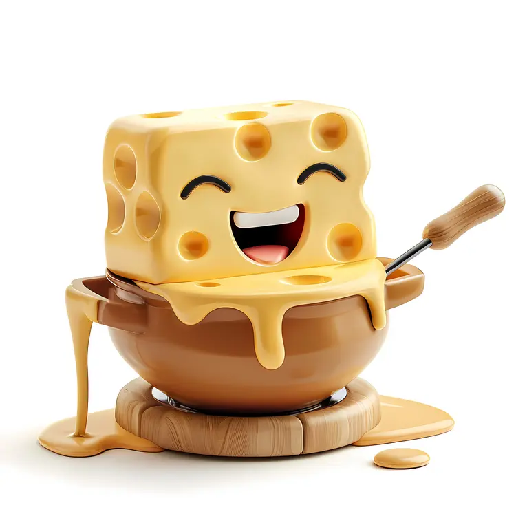 Cheese Fondue with Happy Cheese