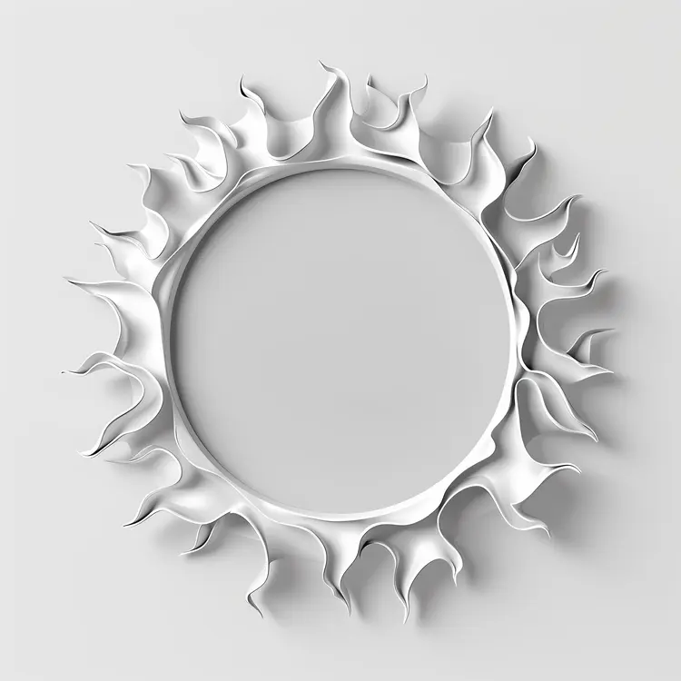 White Sun Frame