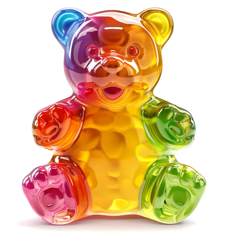 Rainbow Gummy Bear