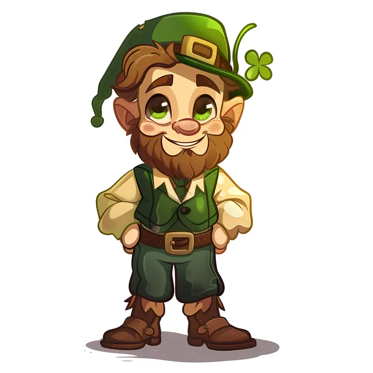 Cute Leprechaun Character