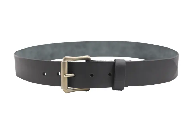 Classic Black Leather Belt