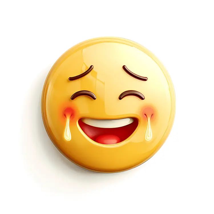 Laughing Emoji with Tears