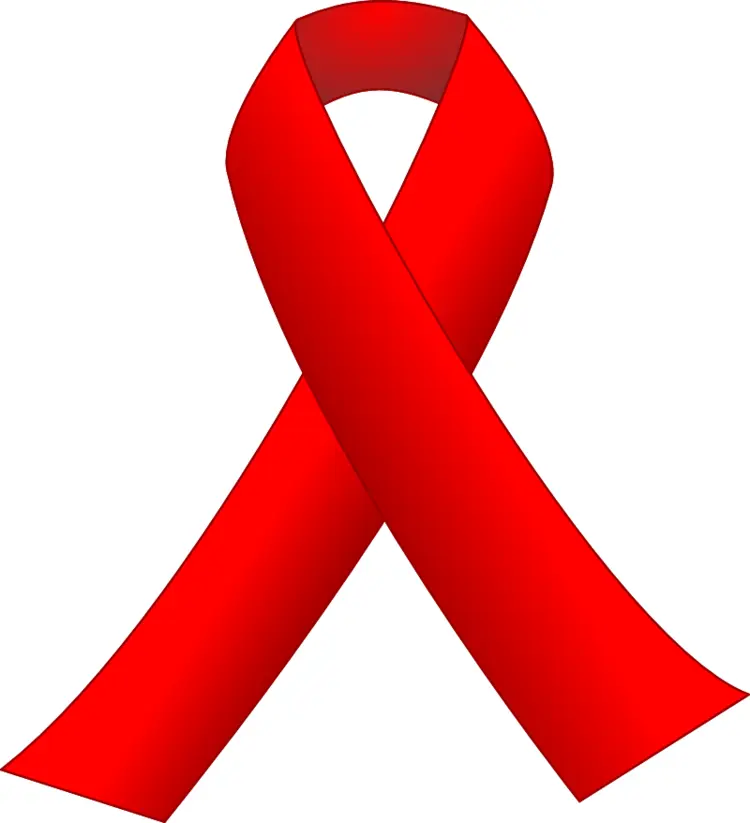 Red Ribbon Symbol for Awareness