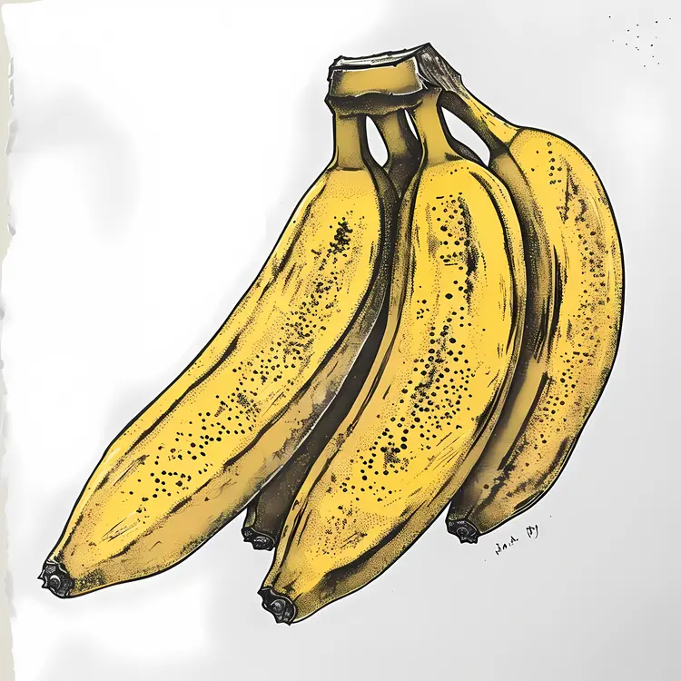 Bunch of Yellow Bananas