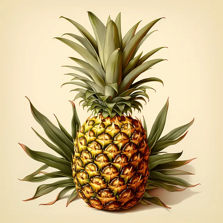 Juicy Tropical Pineapple