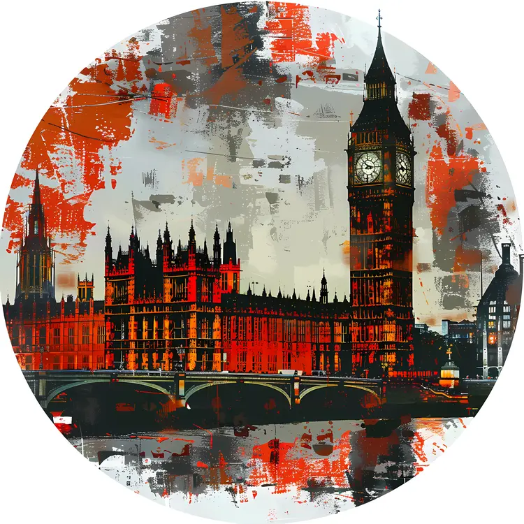 Artistic Representation of Big Ben