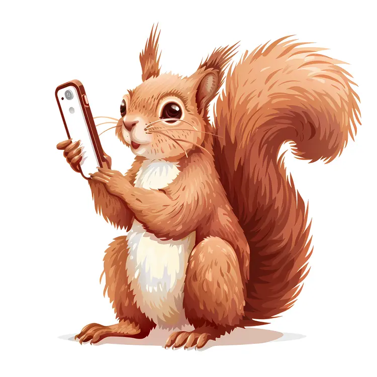Squirrel Taking a Selfie