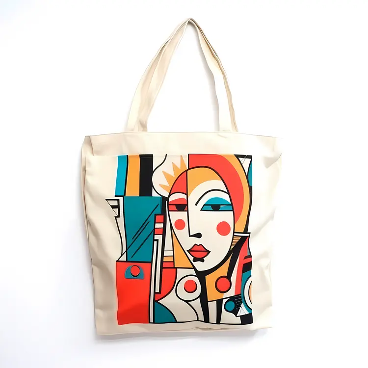 Abstract Colorful Face Illustration