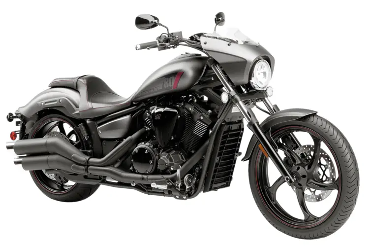 Sleek Black Motorcycle