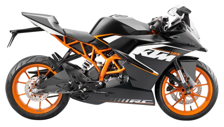 Black Sport Motorcycle