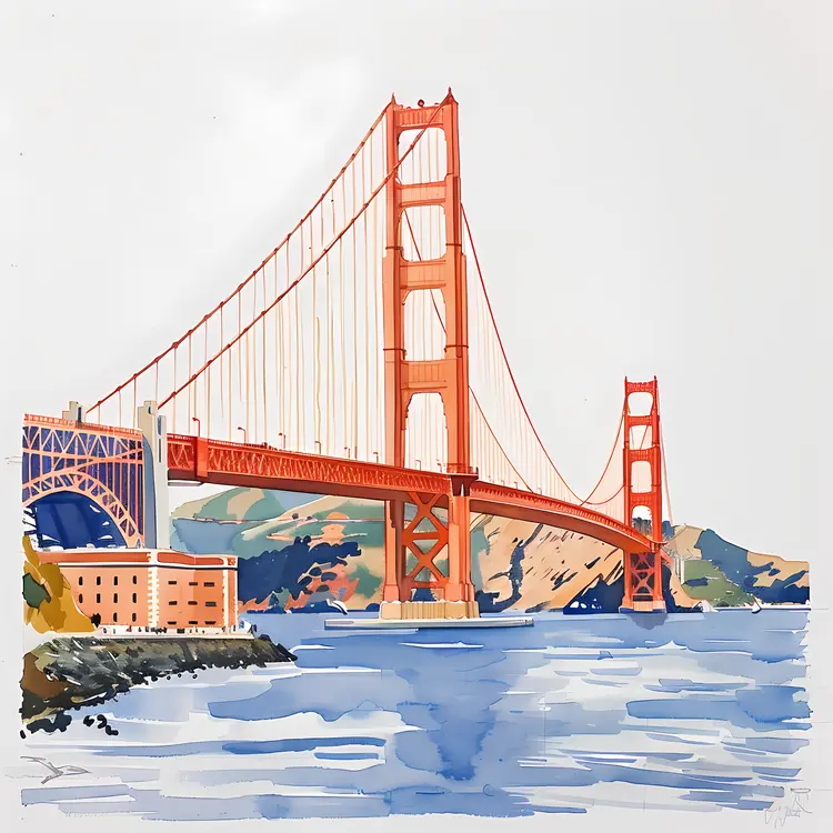 Golden Gate Bridge in San Francisco